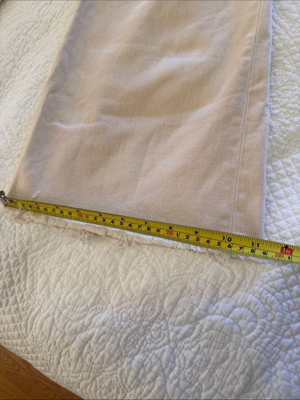 Frank & Eileen Wide-Leg Galway Jeans in Beige - Picture 8 of 8